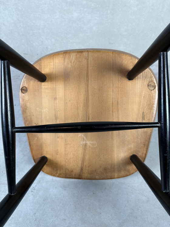 Image 1 of 3x vintage 'Highback' chairs