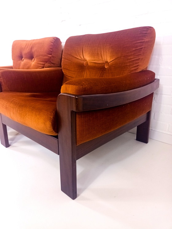 Image 1 of 2x vintage armchair