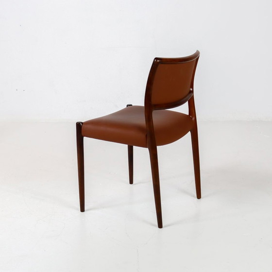 Image 1 of 4x Niels Möller Model 80 rosewood chair