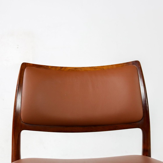 Image 1 of 4x Niels Möller Model 80 rosewood chair