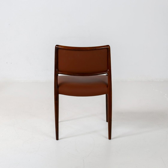 Image 1 of 4x Niels Möller Model 80 rosewood chair