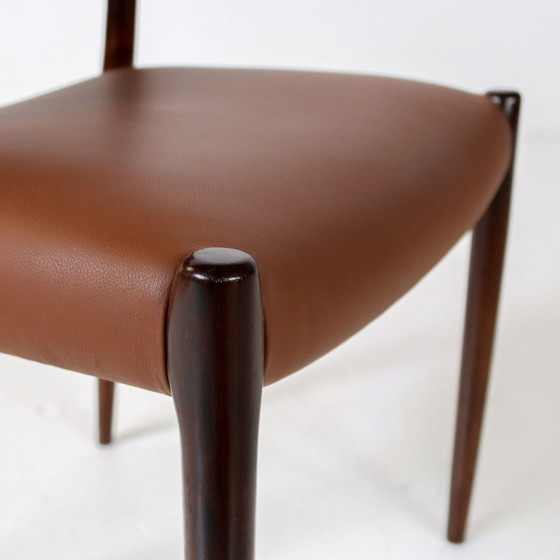 Image 1 of 4x Niels Möller Model 80 rosewood chair