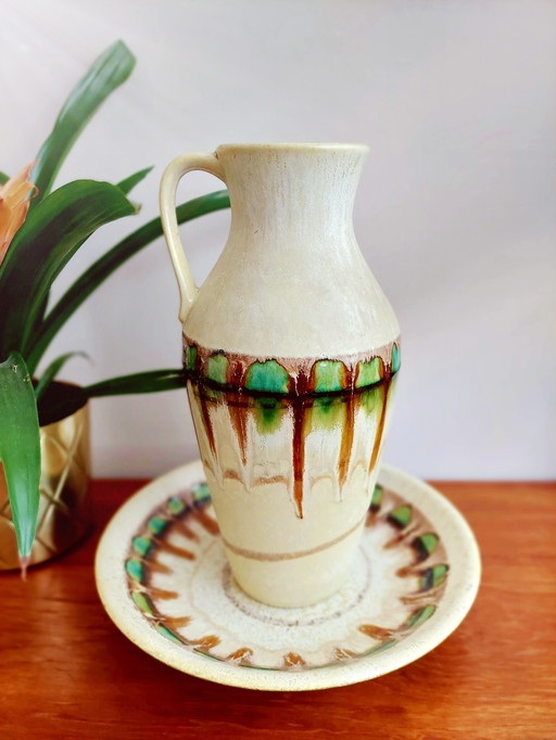 West Germany Strehla vase