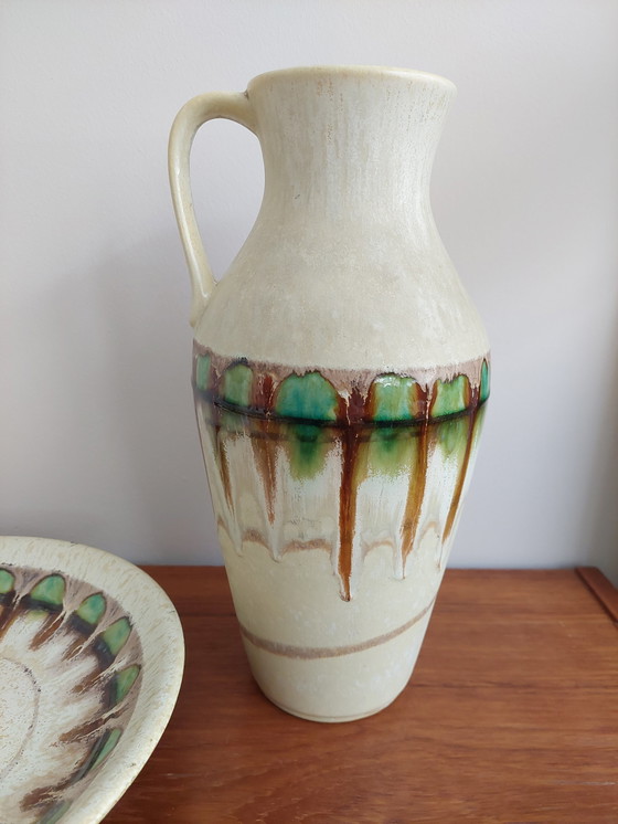 Image 1 of West Germany Strehla vase