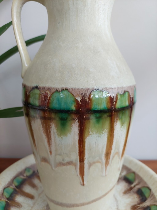 West Germany Strehla vase