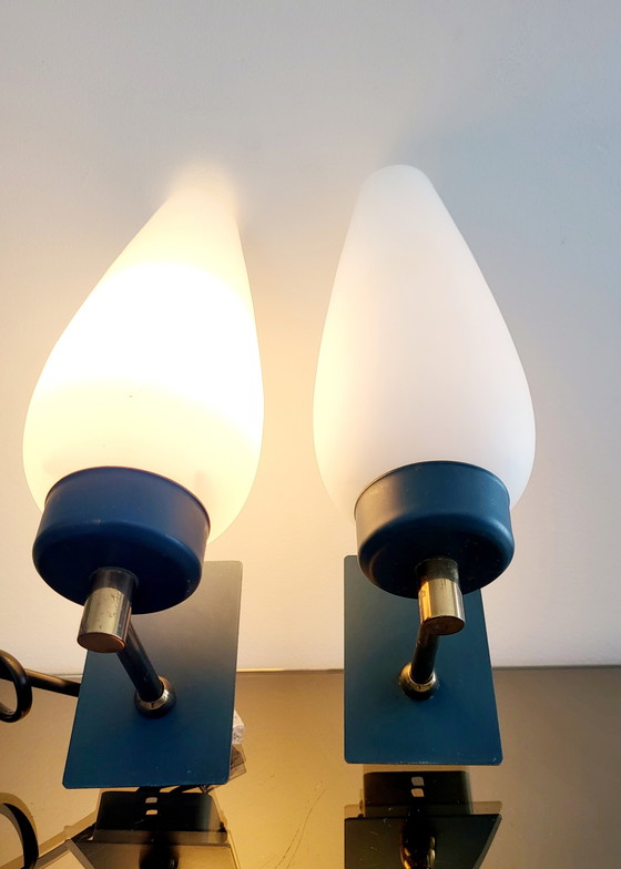 Image 1 of 2x Lampada da parete vintage