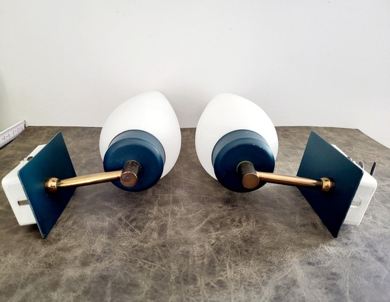 Image 1 of 2x Lampada da parete vintage