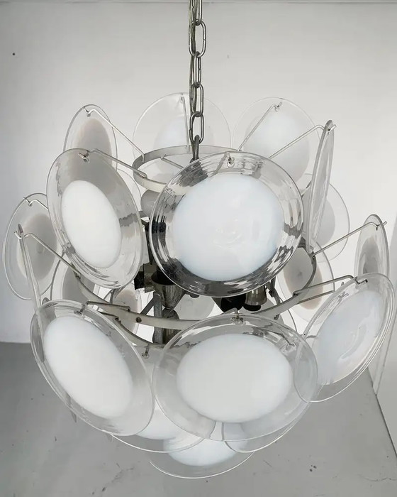 Image 1 of Gino Vistosi kroonluchter en 2 schansen