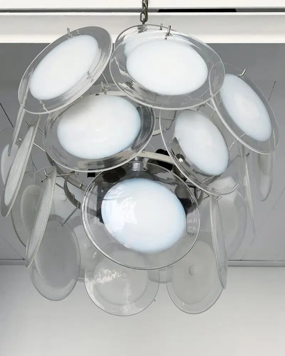 Image 1 of Gino Vistosi kroonluchter en 2 schansen