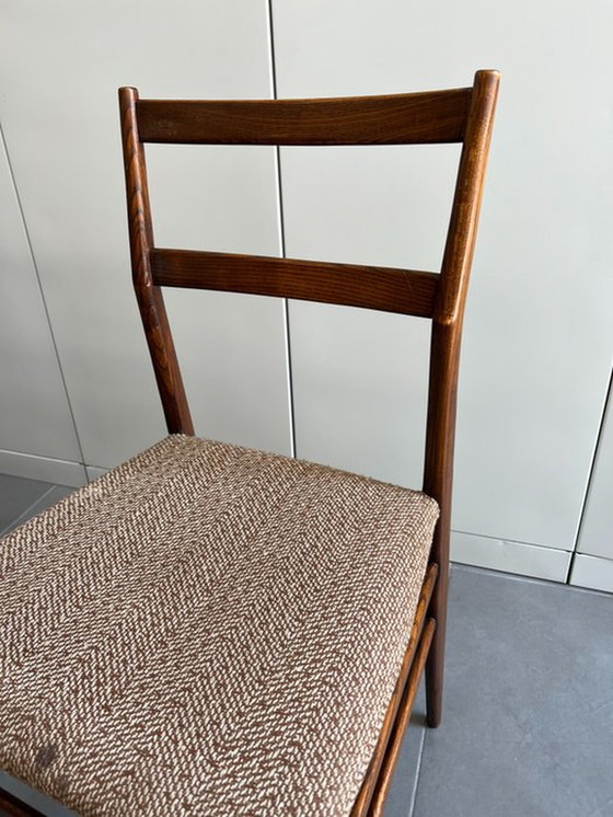 Image 1 of Cassina Gio Ponti "Leggera" - Chair (3) - Wood