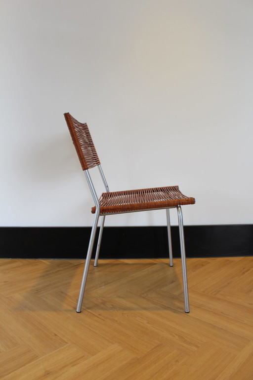 4 x Pierantonio Bonacina Miss B Chair by Tito Agnoli