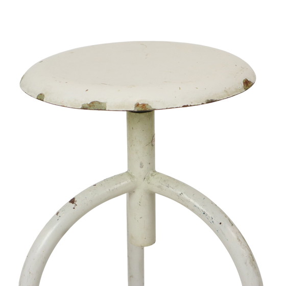 Image 1 of Old Doctor's Stool Lab Stool