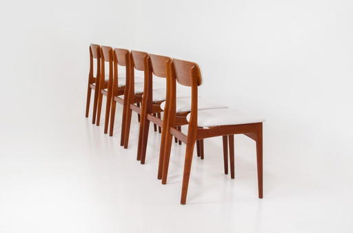 6x Thorsø Stolefabrik dining room chair