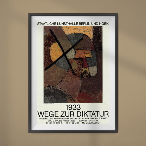 Image 1 of 1933---Wege-zur-Diktatur-Paul-Klee, Staatliche Kunsthalle Berlin,1983