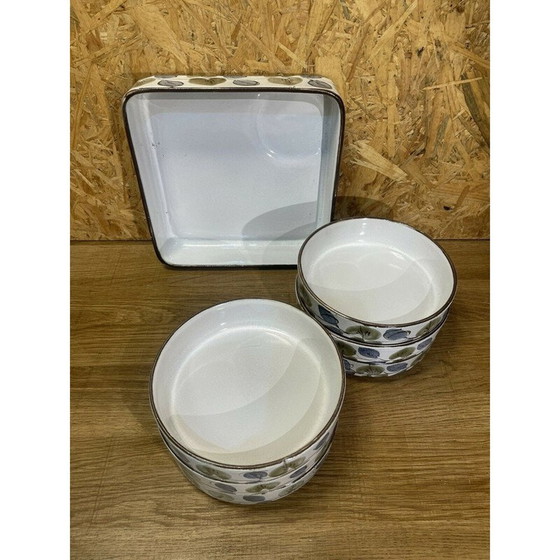 Image 1 of Vintage earthenware dinner service