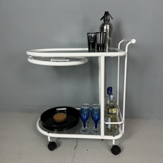 Image 1 of Italian Design Bar Trolley Postmodern