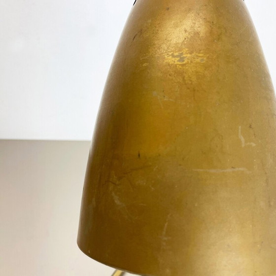 Image 1 of Vintage brass table lamp, Austria 1950s