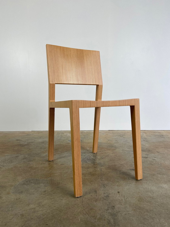 Image 1 of 6X Vintage Wooden Design Chair