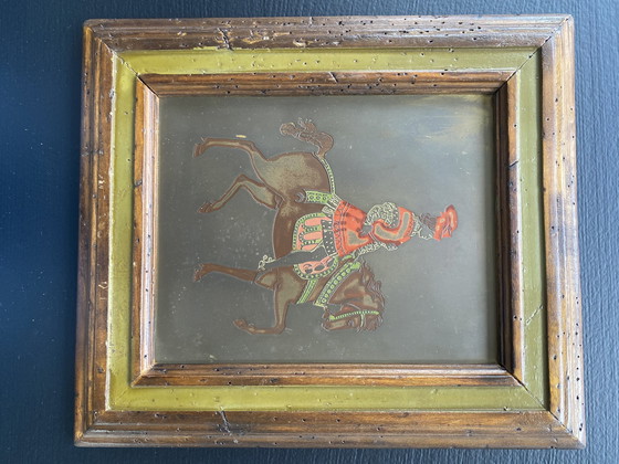 Image 1 of Copper engraving in frame