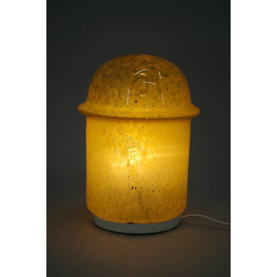 Image 1 of Lampada da terra vintage Space Age in vetro a bolle, Cecoslovacchia 1970