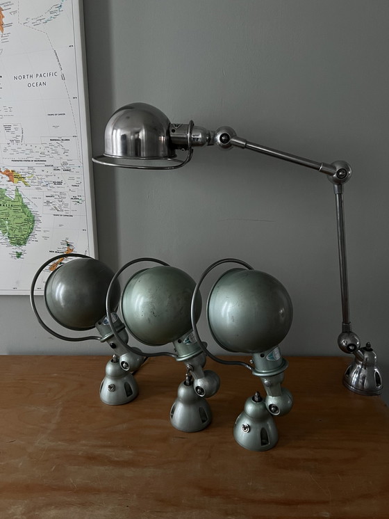 Image 1 of Jieldé Wall Lamp, Original Vespa Green