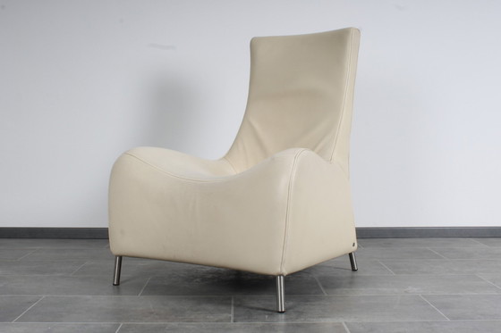 Image 1 of The Sede club armchair DS264 in cream white leather