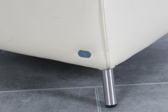 Image 1 of The Sede club armchair DS264 in cream white leather