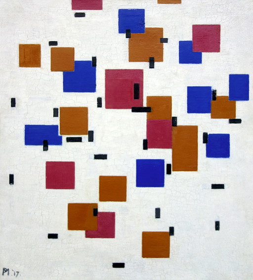 Piet Mondrian ---Abstract Colours