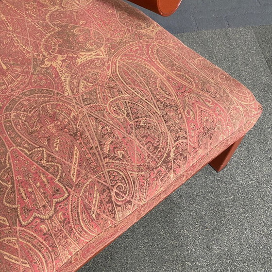 Image 1 of Vintage armchair in leather and fabric by Antonio Citterio for B et B Italia, Italy 1980