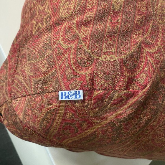 Image 1 of Vintage armchair in leather and fabric by Antonio Citterio for B et B Italia, Italy 1980