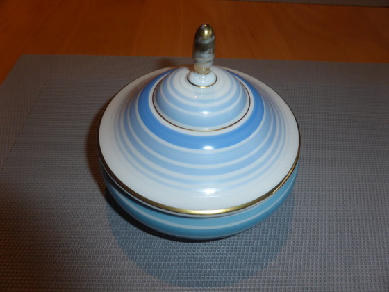 Image 1 of Beautiful Koenigszelt lidded tin/confectionery tin!1930s/1940s