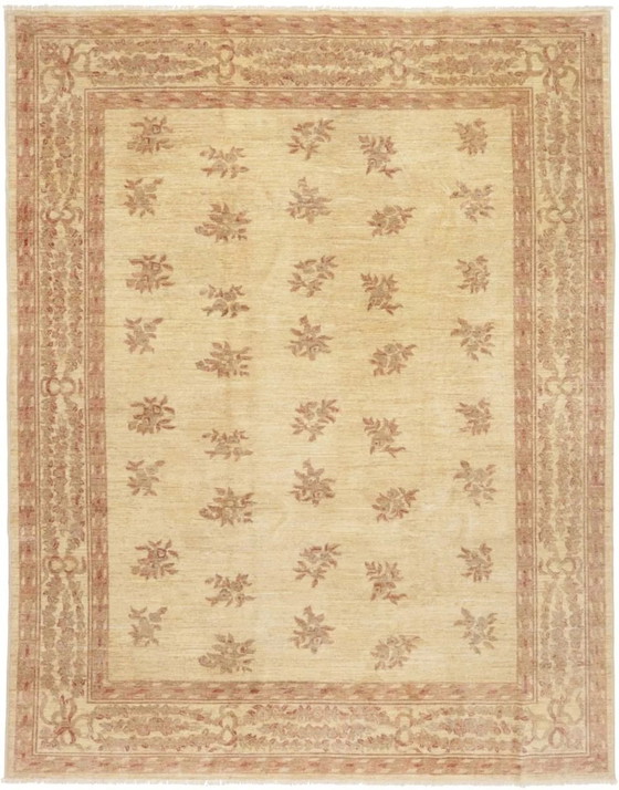 Image 1 of Original hand-knotted Ziegler carpet 307 X 246 Cm Top condition
