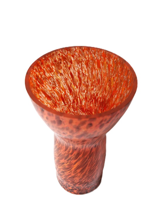 Image 1 of Vintage Glass Vase From Murano