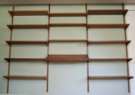 Image 1 of Kai Kristiansen Teak Shelving System Fm Møbler