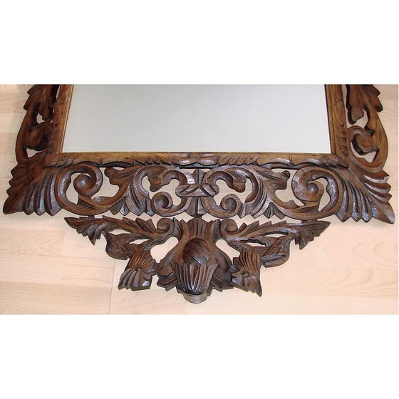 Image 1 of Vintage mirror in carved frame, 1940