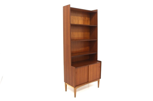  Scandinavian Teak Bookcase, Bräntorps, Sweden, 1960