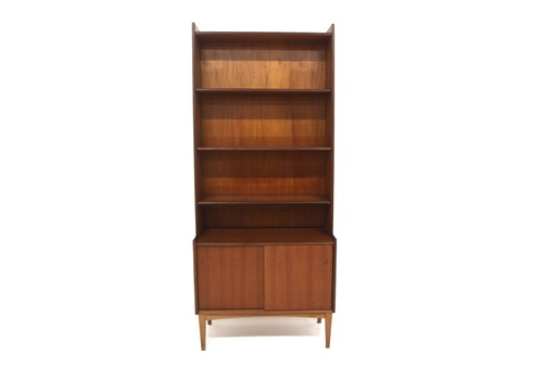  Scandinavian Teak Bookcase, Bräntorps, Sweden, 1960