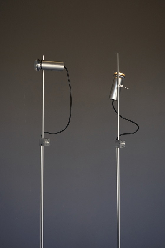 Image 1 of Lampadaires FFS par Peter Nelson pour Architectural Lighting Ltd. 1960s. Ensemble de 2 lampes