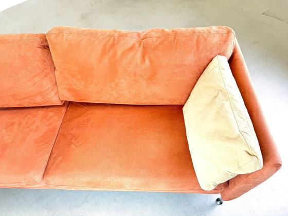 Image 1 of Original Walter Knoll Herrenberg Sofa Couch Orange Adia 347