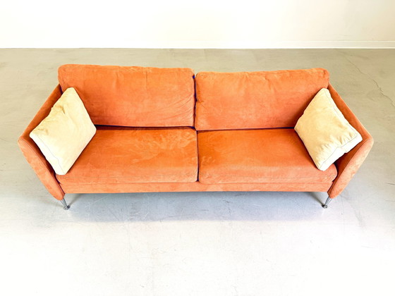 Image 1 of Original Walter Knoll Herrenberg Sofa Couch Orange Adia 347