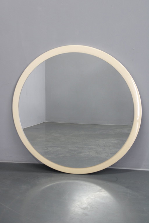 1970s Round Mirror, Italy