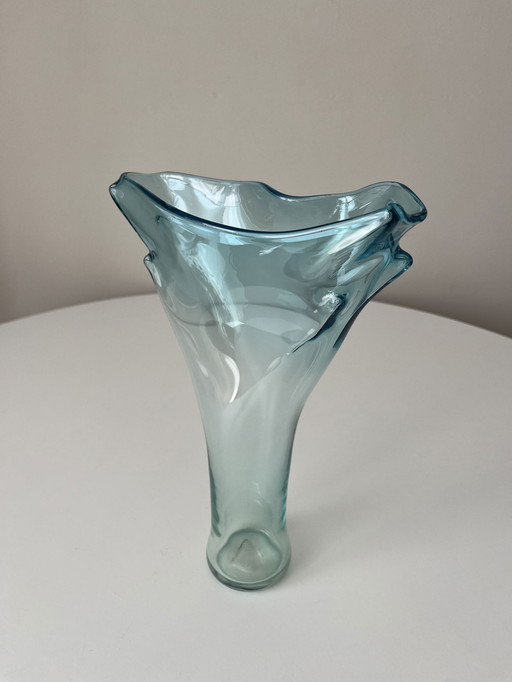 Bibi Smit Design Vase Signed Hand Blown