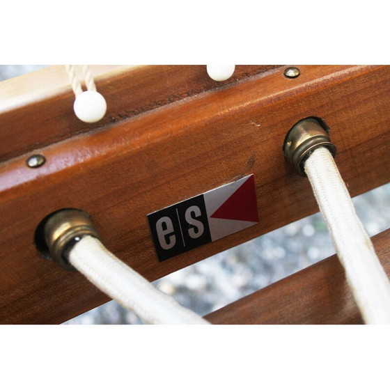 Image 1 of Sedia vintage, Hans Mitzlaff in petrolio, anni '50