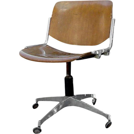Set of 3 Vintage chair Anonima Castelli , Giancarlo Piretti 1960