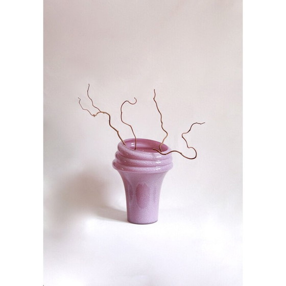 Image 1 of Large Vintage Murano Vase Italy 1970s