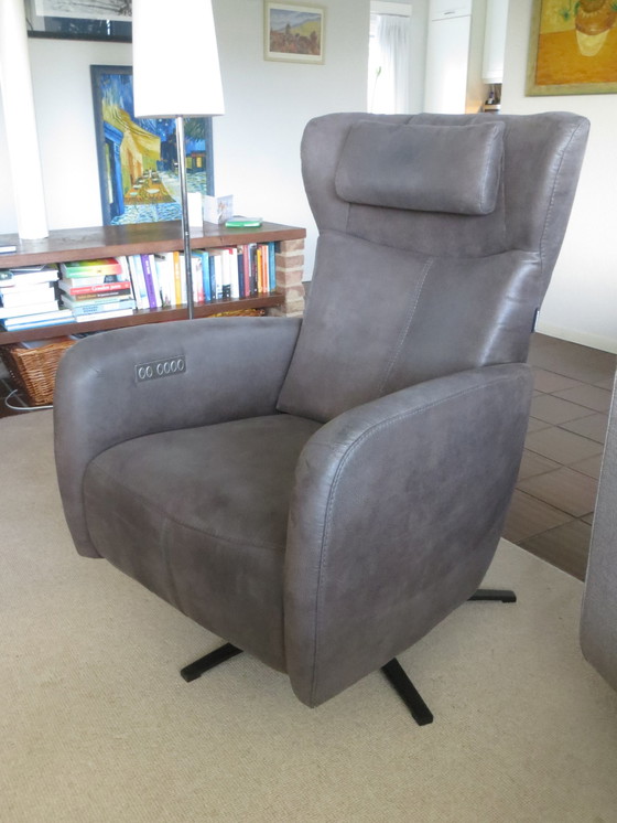 Image 1 of Prominent Sorisso Relax Armchair On Swivel Foot In New Condition