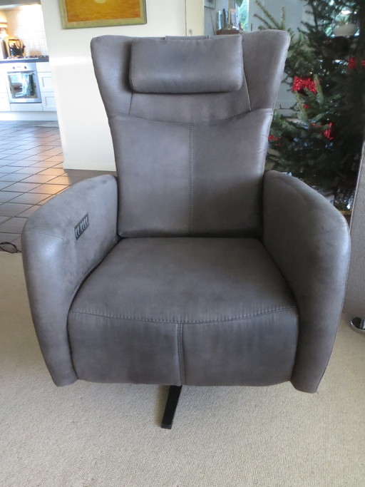 Prominent Sorisso Relax Armchair On Swivel Foot In New Condition