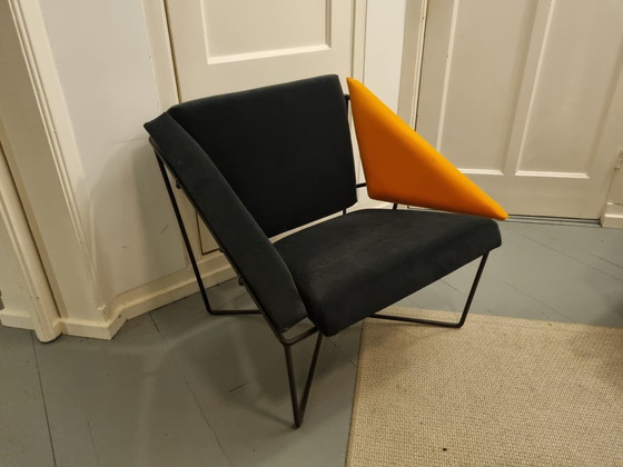 Image 1 of 2X Pastoe Easy Chair Model "Van Speyk" By Rob Eckhardt