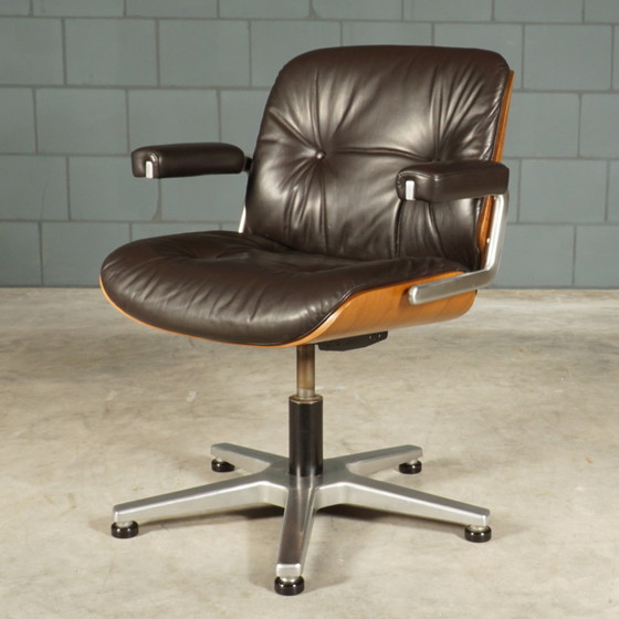 Image 1 of Midcentury Pasal Office Chair - Karl Dittert - Stoll Giroflex - 1960s