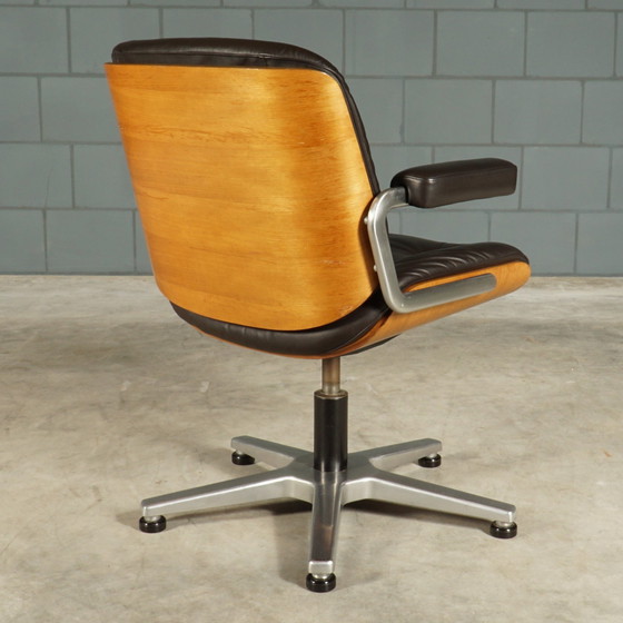 Image 1 of Midcentury Pasal Office Chair - Karl Dittert - Stoll Giroflex - 1960s